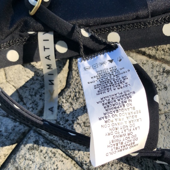 NWT Vitamin A y Amahlia Stevens Minnie Mouse 2pcs swim reversible bottom szM/8 - Picture 10 of 15